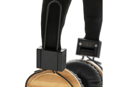 Auriculares inalámbricos bambú