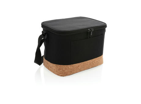 Bolsa y nevera bicolor con detalle de corcho