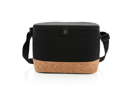 Bolsa y nevera bicolor con detalle de corcho