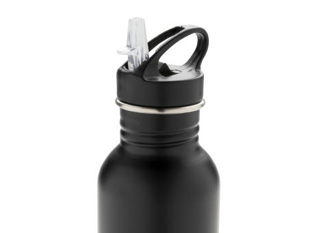 Botella de actividad acero inoxidable Deluxe