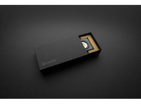 Luz de trabajo de bolsillo USB de plástico reciclado Gear X