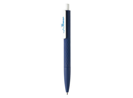 Bolígrafo X3 con certificación RCS, tacto suave