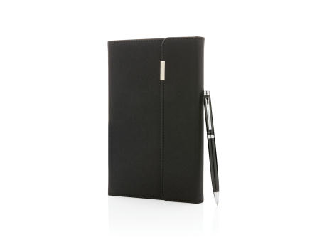 Set de libreta y bolígrafo Swiss Peak deluxe A5