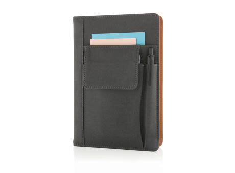 Libreta con apartado para teléfono