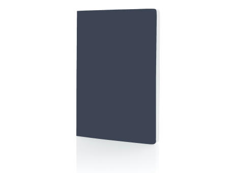 Libreta A5 tapa blanda y papel de piedra