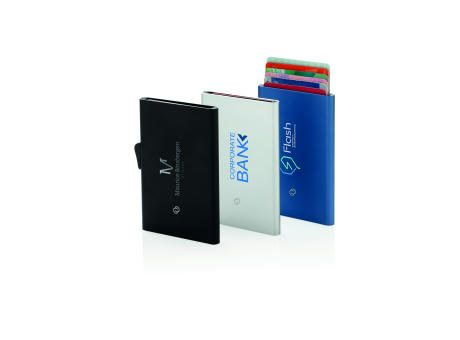 Tarjetero RFID C-Secure de aluminio