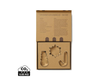 Set 3 cortadores de galletas VINGA Classic