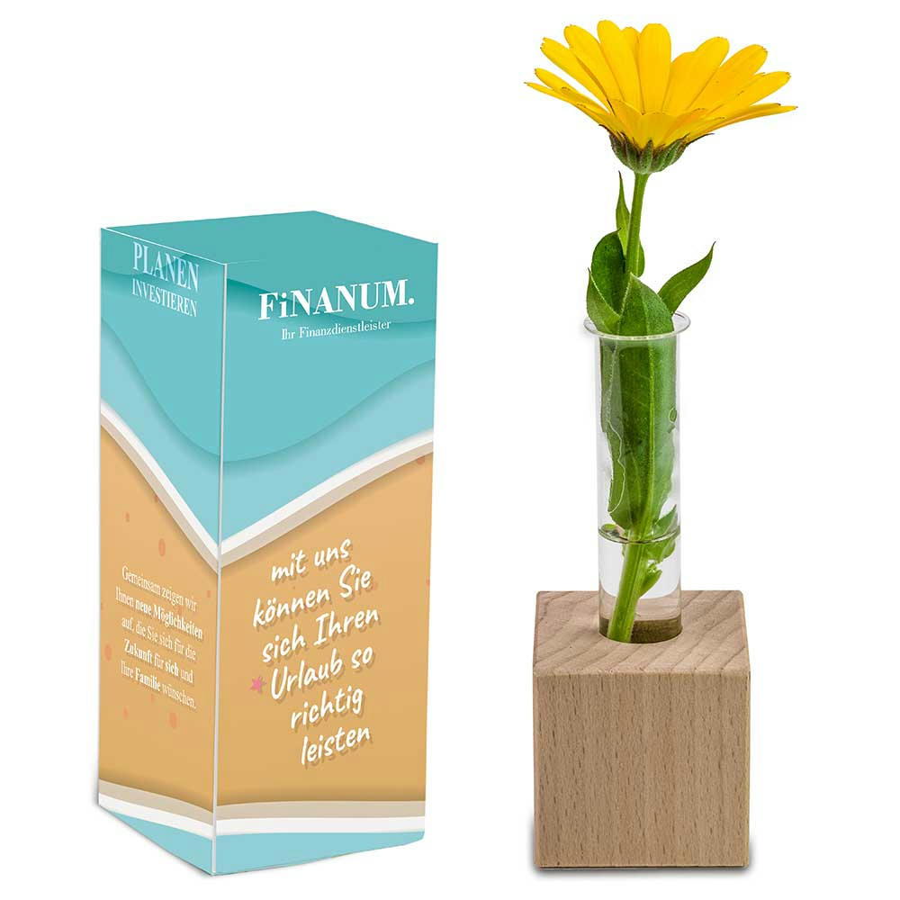 Mini-Vase - mit Digitaldruck