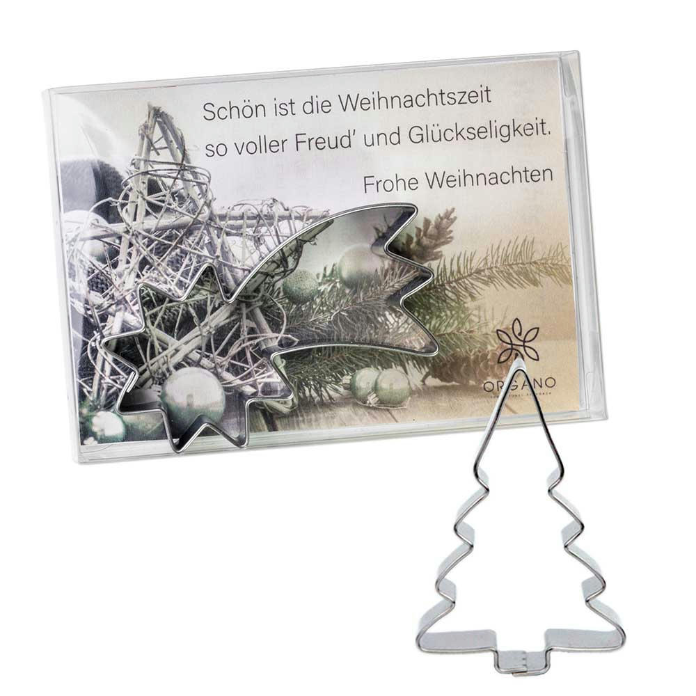 Backförmchen in der Box - Winter - Weihnachtsbaum