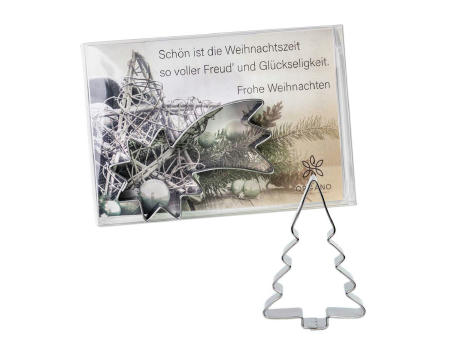 Backförmchen in der Box - Winter - Weihnachtsbaum