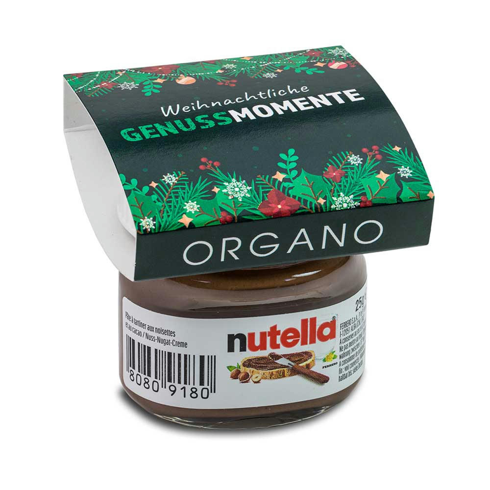 Nutella Mini-Genuss - Weihnachten - mit Digitaldruck