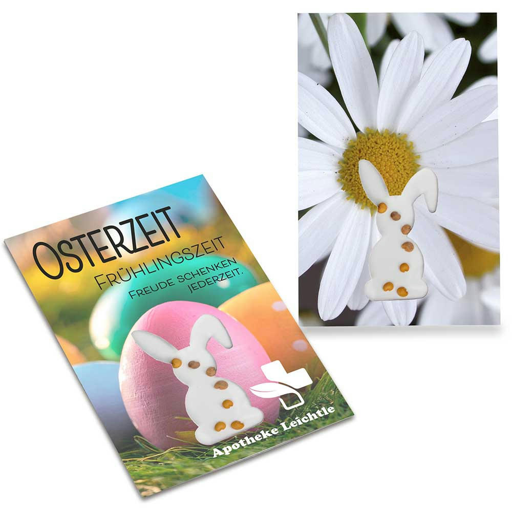 Samen-Karte-Mini Ostern - Margerite