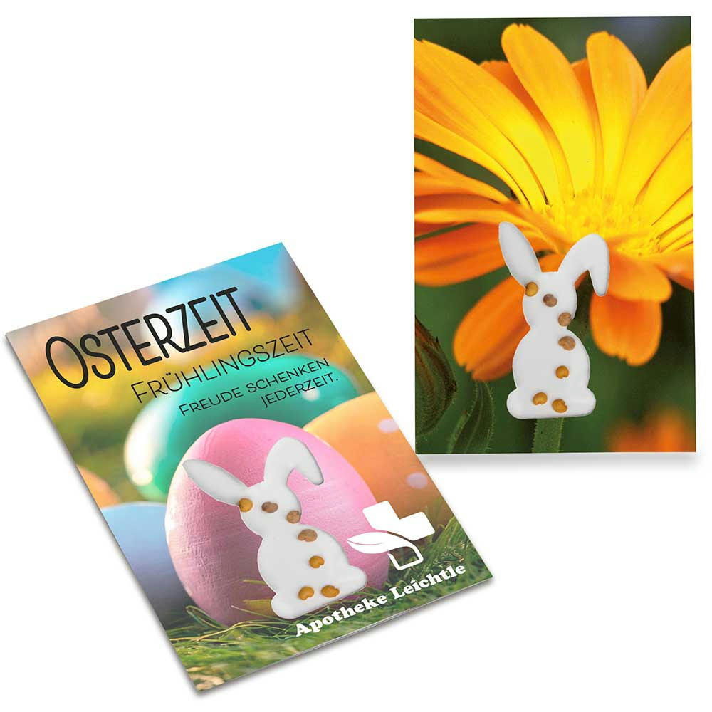 Samen-Karte-Mini Ostern - Ringelblume