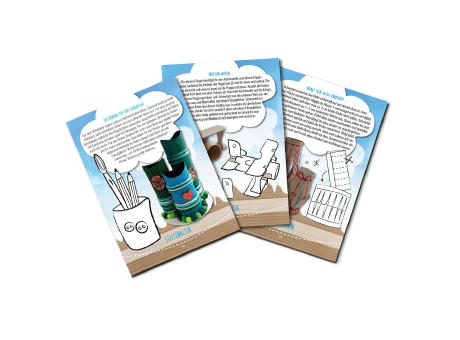 Upcycling-Set - Toilettenpapierrollen - neutral