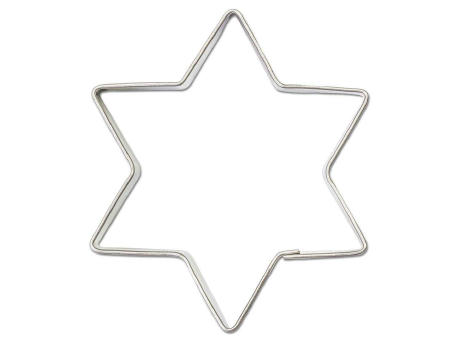 Backförmchen Single-Pack - Weihnachten - Stern 4/4-c, Lasergravur