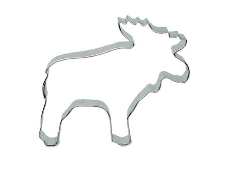 Backförmchen Single-Pack - Weihnachten - Elch 4/4-c, Lasergravur