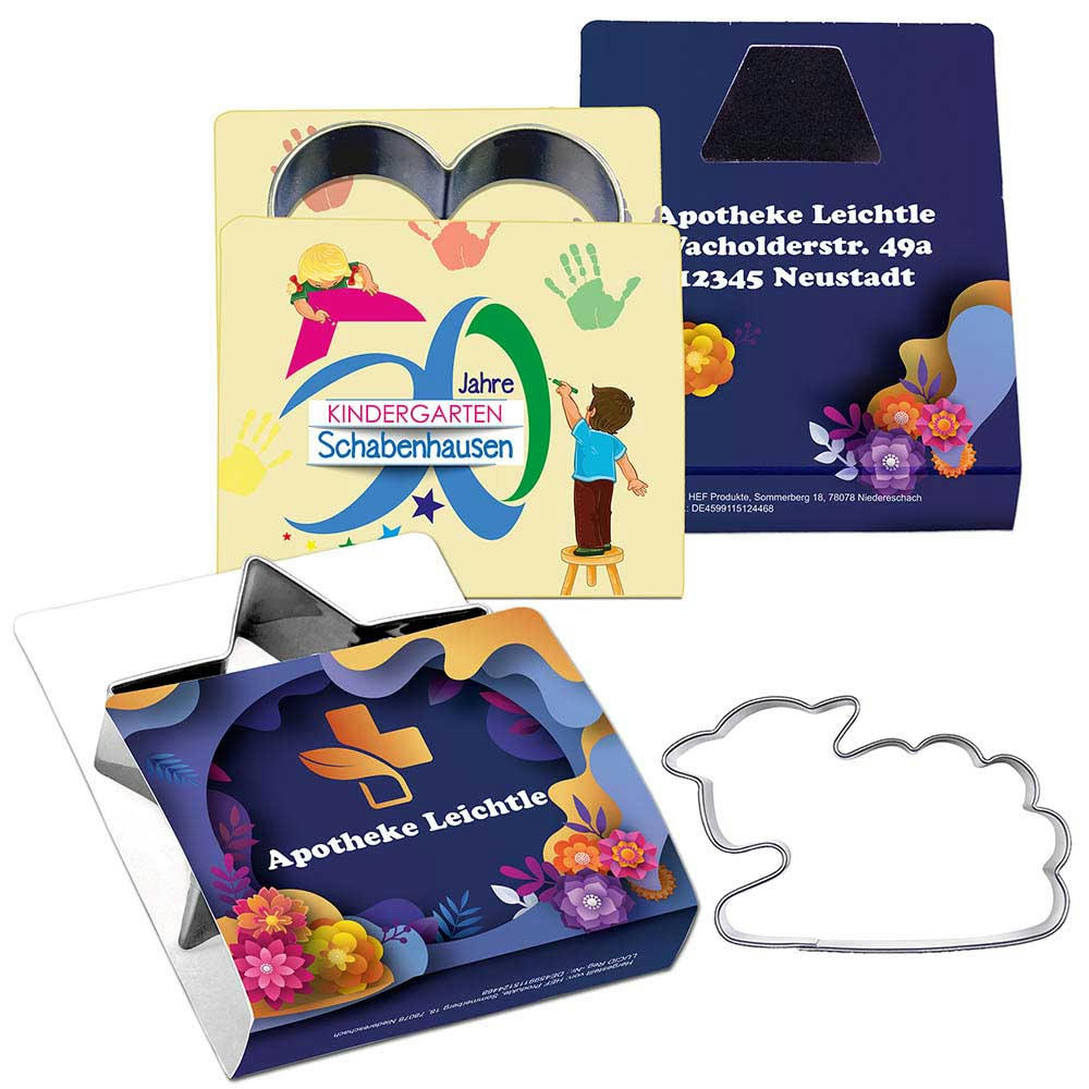Backförmchen Single-Pack - Ostern - Lamm 4/4-c, Lasergravur