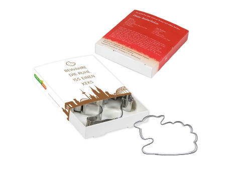 Backförmchen Premium-Box - Ostern  - Lamm  + Hase 1