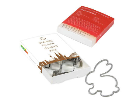 Backförmchen Premium-Box - Ostern  - Hase 1 + Hase 2