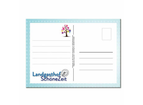 Postkarten-Set - individuell - Digitaldruck 4/0-c