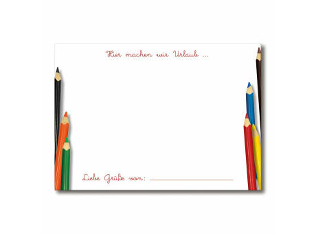 Postkarten-Set - Standard - ohne Druck