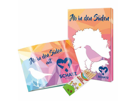 Wissen-Set „Das Vogelheft“ - Set -individuell - Digitaldruck 4/0-c