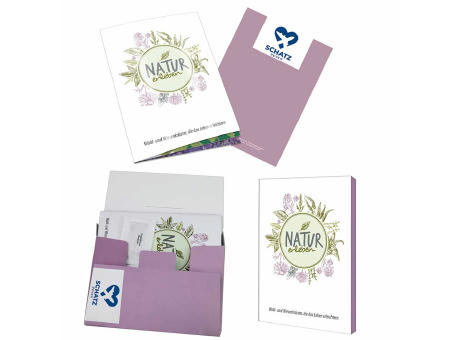 Themen-Set „Natur erleben“ - Set - mit 1-c Logoeindruck