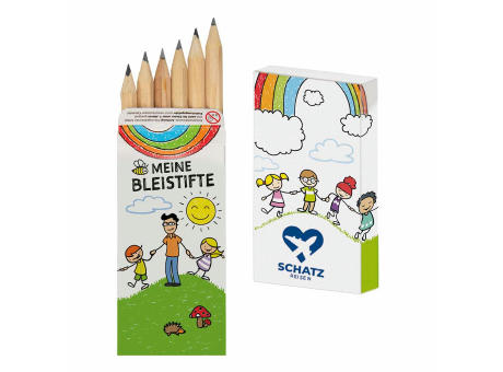 Bleistiftbox - Standard mit 1-c Logoeindruck