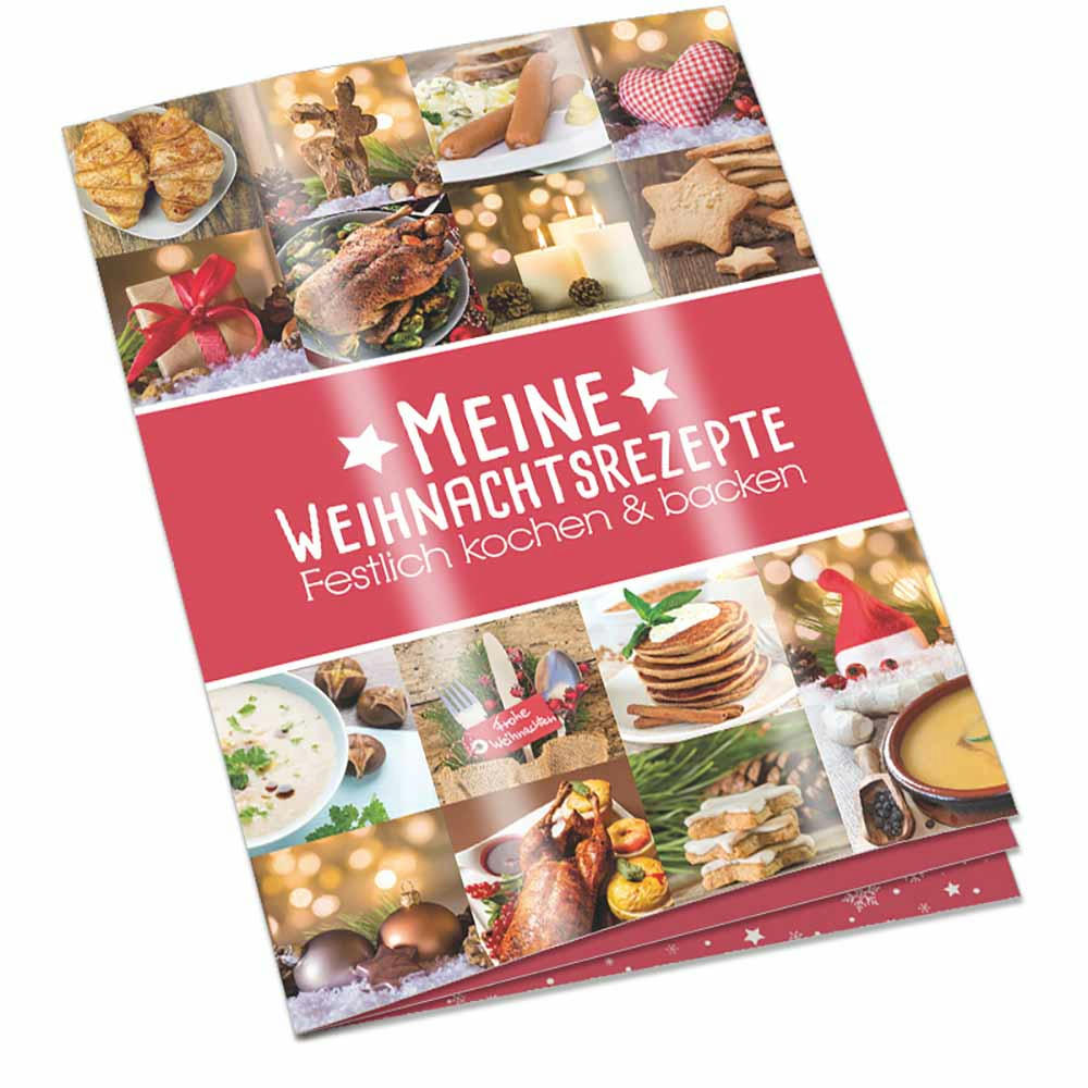 Rezeptbuch-Set "Weihnachten" - Rezeptbuch - ohne Druck
