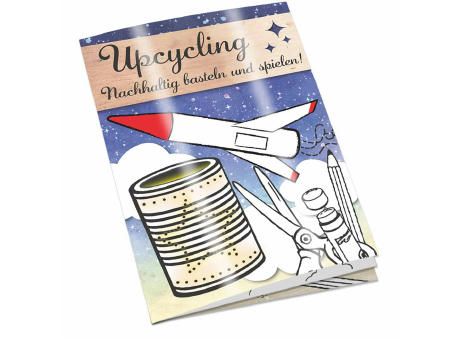 Upcycling-Heft - Alltagsgegenstände - Tampondruck 2-c