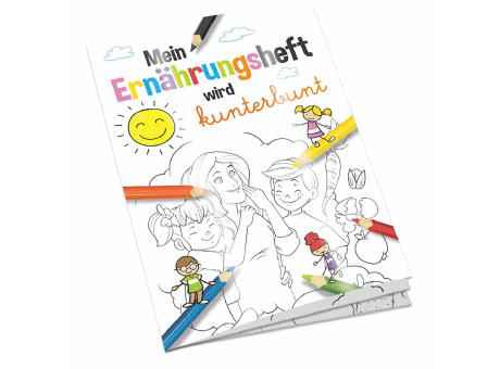 Malbuch / Mal-Set A6 - Energie - Malbuch neutral
