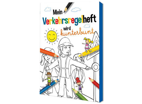 Malbuch / Mal-Set A6 - Verkehr - Malset neutral