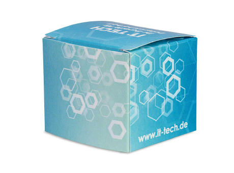 Pflanz-Holz Hexagon mit Samen - Glücksklee-Zwiebel (* Je nach Verfügbarkeit der Glücksklee-Zwiebeln)