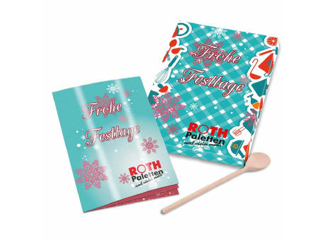 Rezeptbuch-Set "Weihnachten" - Set - individuell - Digitaldruck 4/0-c