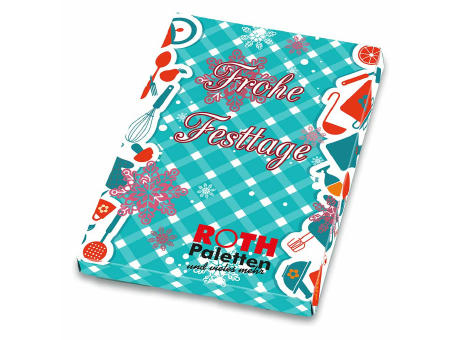 Rezeptbuch-Set "Weihnachten" - Set - individuell - Digitaldruck 4/0-c