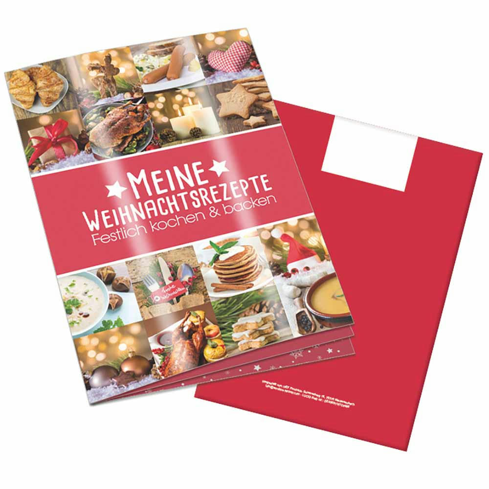 Rezeptbuch-Set "Weihnachten" - Rezeptbuch - ohne Druck