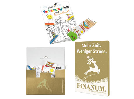 Mal-Set A6 - Weihnachten - Malset mit individuellen Vorder- und Rückseiten