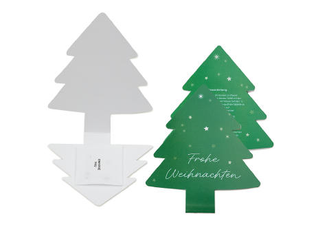 Klappkärtchen Tannebaum - neutral