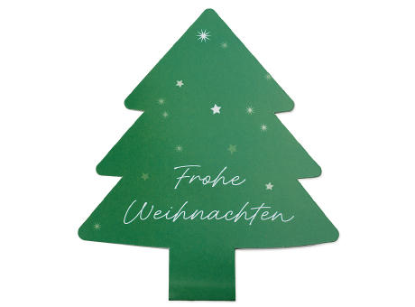 Klappkärtchen Tannenbaum - neutral