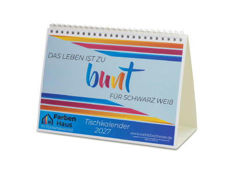 Ausmal-Tischkalender - mit Digitaldruck