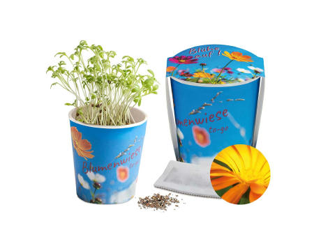 Blumenwiese To-Go - Ostern - Ringelblume - neutral