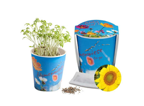 Blumenwiese To-Go - Ostern - Sonnenblume - neutral