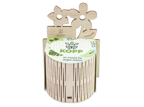 My Tiny Garden Blümchen - Basilikum, inkl. Lasergravur