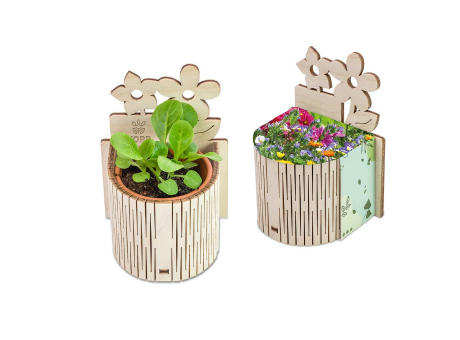 My Tiny Garden Blümchen - Sommerblumenmischung, inkl. Lasergravur