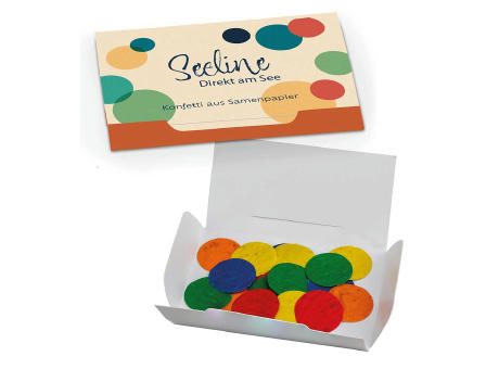 Samenpapier-Konfetti - Rund