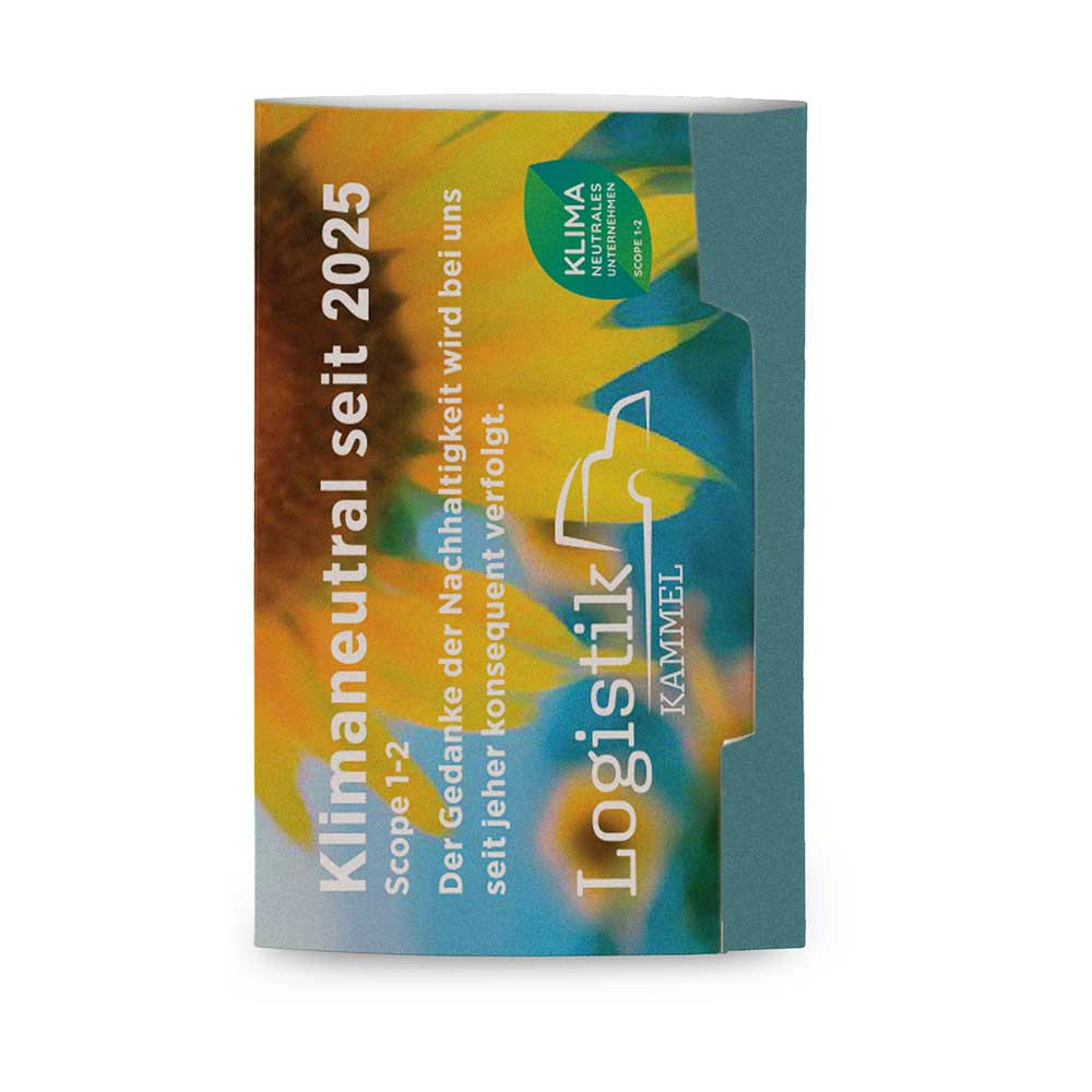 Flower-Card mit Samen - Sonnenblume