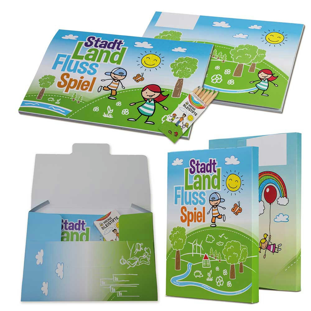 Stadt-Land-Fluss - Set neutral