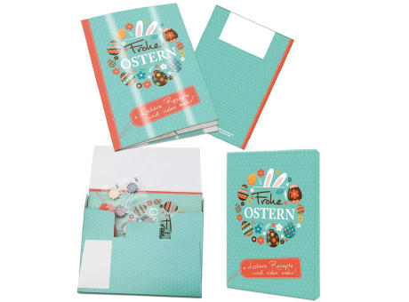 Rezeptbuch-Set "Ostern" - Eierfarben-Set neutral