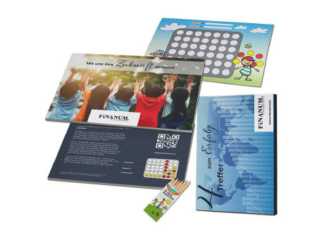 4 Treffer - Set - individuell - Digitaldruck 4/0-c