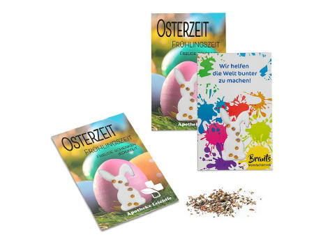 Samen-Karte-Mini Ostern - Eierbaumsamen